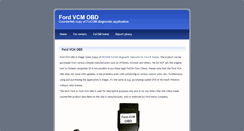 Desktop Screenshot of fordvcmobd.com