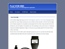 Tablet Screenshot of fordvcmobd.com